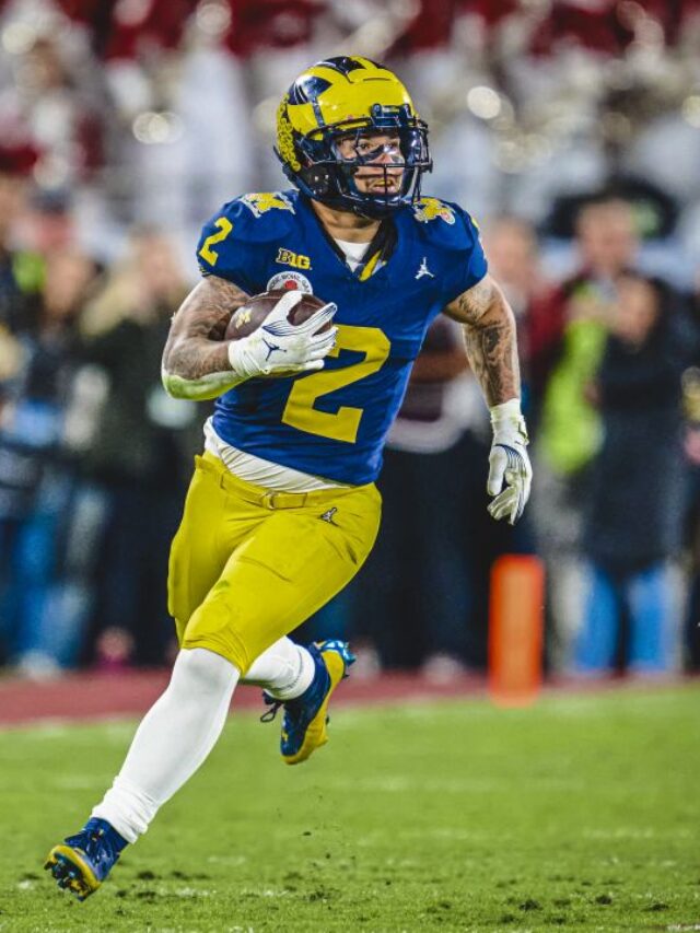 Rams select RB Blake Corum with 83rd pick in the 2024 NFL Draft